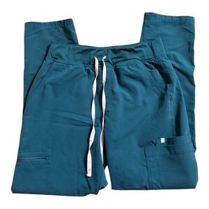 Figs Caribbean blue pants